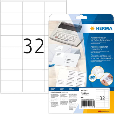 Herma 4443 adreslabels