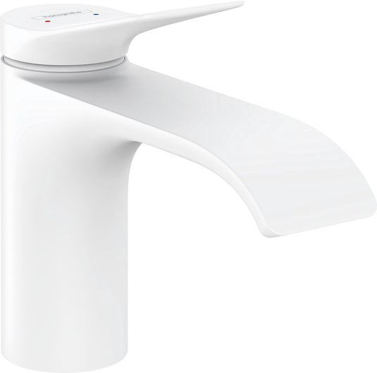 Hansgrohe vivenis ééngreeps wastafelmengkraan 80 ééngreeps wastafelmengkraan 80 zonder afvoer mat wit