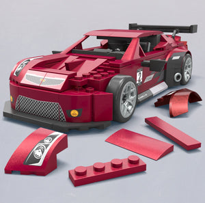 Mega showcase hot wheels cadillac ats-v r - constructiespeelgoed