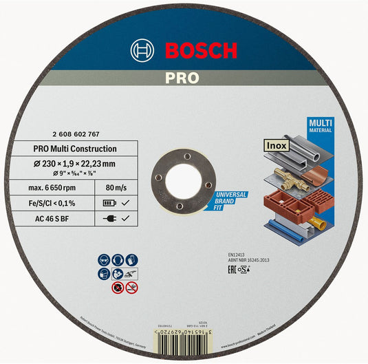 Bosch dss mc 230x1.9x22.23mm