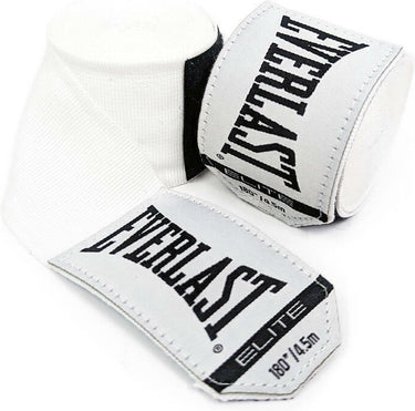 Everlast elite handwraps white 457cm - standaard