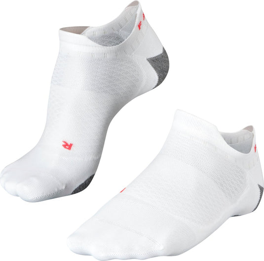 Falke ru5 race invisible anti-blaar functioneel materiaal hardloopsokken dames wit - maat 37-38