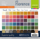 Vaessen creative florence cardstock - assortiment - 305x305mm - gladde textuur - 216g - 60 vellen