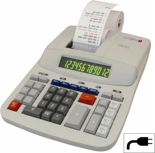 Olympia cpd512er - rekenmachine