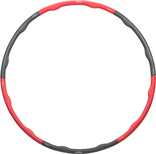 Avento fitness hoelahoep - 1.2 kg - roze grijs