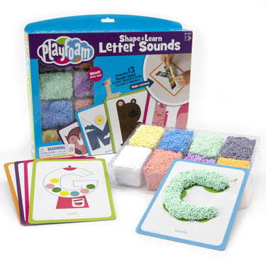 Learning resources playfoam® shape learn letter sounds set - 3+