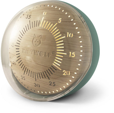 Kidywolf kidytimer kinder timer – educatieve tijdklok met 8 voorinstellingen, led tijdweergave, geluidssignaal, stimuleert zelfstandigheid, 4+