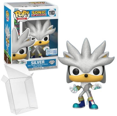 Funko pop! - games: sonic - silver #1103 diamond