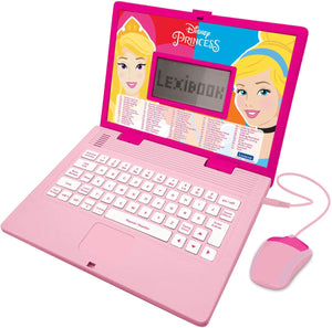 Lexibook ordinateur portable éducatif bilingue disney princesse (fr en)