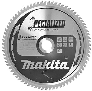 Makita efficut zaagblad wpc hout 260 x 30 x 75t - e-12273