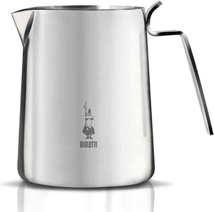 Bialetti elegance melkkan 750 ml – rvs melkopschuimkan – professionele barista pitcher – voor latte art – vaatwasserbestendig