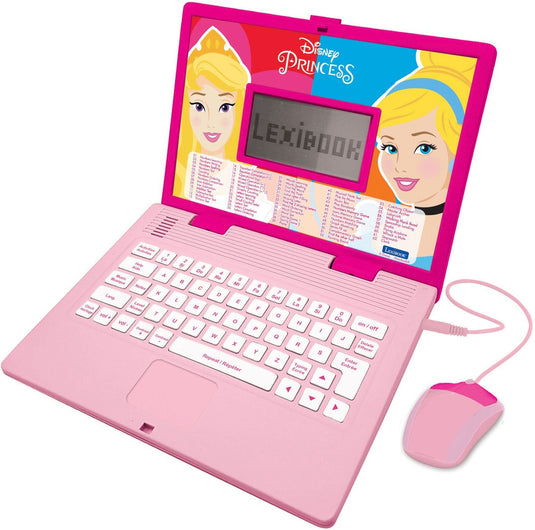 Lexibook ordinateur portable éducatif bilingue disney princesse (fr en)