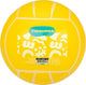 Waimea strandbal pvc - 13 cm - fluorgeel - 13