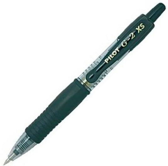 Pilot pen roller g-2 xs intrekbaar zwart 0,4 mm (12 stuks)