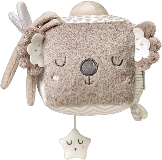 Babyono koala coco - zachte sensorische blokkendoos - ontwikkelingsspeelgoed - diverse texturen