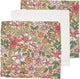 Swimwear swim essentials hydrofiele monddoekjes met blossomprint - hydrofiele doeken - set 3 stuks - 25x25 cm
