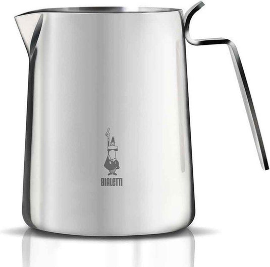 Bialetti elegance melkkan 750 ml – rvs melkopschuimkan – professionele barista pitcher – voor latte art – vaatwasserbestendig