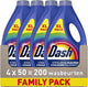 Dash waskracht vloeibaar wasmiddel - briljante kleuren - 4 x 50 wasbeurten
