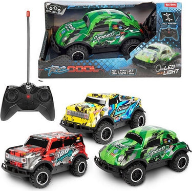 Toi-toys afstandsbediening cross country auto met licht speelgoed.