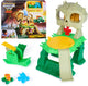 Monster jam spin master monstertruck speelgoed crash n crumble playset met mini trucks.