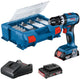 Bosch professional gsb 18v-45 accu klopboorschroevendraaier- 2x gba 18v 2.0 ah - lader gal 18v-20 - 82 accessoires