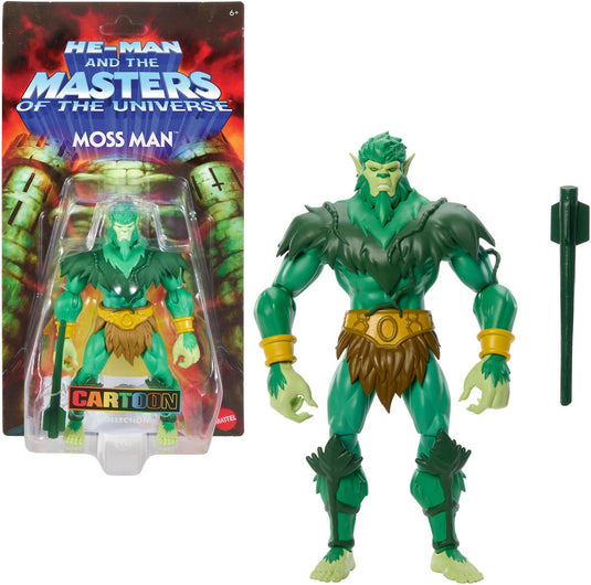 Mattel masters of the universe origins action figure cartoon collection: moss man 14 cm action figuur