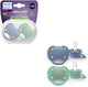 Philips avent ultra soft – superzachte siliconen fopspeen (6-18 mnd) – voor gevoelige huid – 2 stuks - scf091 42