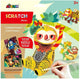 Avenir scratch en knutsel - luiaards - met pijpenragers - creatief spelen - 3+