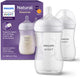 Philips avent natural response babyfles - 2 stuks - 260ml - flow 3 - plastic - scy903 02