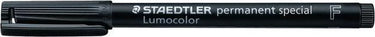 Staedtler viltstift lumocolor 319 special permanent f zwart - 10 stuks