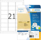 Herma 8670 adreslabels transparant