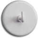 Maul magneet rond 5 stuks 12 kg staal metaal ferriet met haken 3.6 x 4.7 x 4.7 cm wit