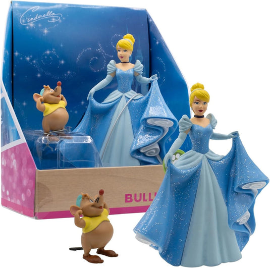 Bullyland 13438 – speelfiguren disney assepoester guusje – levensecht en detailrijk vormgegeven – ideaal als taartfiguur, verzamelobject of feestelijk cadeau voor kinderen vanaf 3 jaar