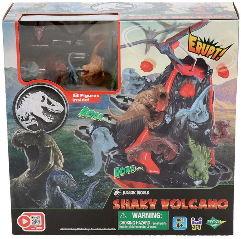 Load image into Gallery viewer, Epoch games jurassic world shaky volcano kinderspel
