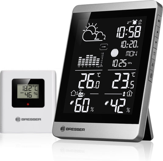 Bresser weerstation - climatetemp ndv-neo - draadlose sensor - zilver