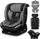 Lionelo aart i-size - kinder autostoel 4in1 - voor baby 0 tot 36 kg (0-12 jaar groep 0+ 1 2 3 40-150 cm) - voor en achterwaarts - rwf tot 105 cm - montage met autogordel - stevige, veilige - comfortabel zitje - volledig verstelbaar - wasbare hoes