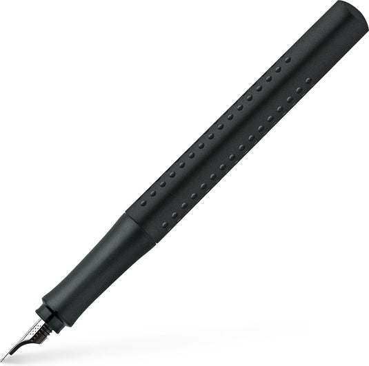 Faber-castell vulpen - grip 2011 - penpunt m - zwart - fc-140901