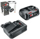 Bosch gereedschap - set van 4,4a lader en 1x accu 2,5 ah li-ion 1600a031t4