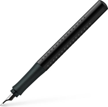 Faber-castell vulpen - grip 2010 - f - harmony zwart - fc-140818