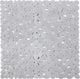Differnz lapis anti-slip inlegmat douche 54x54cm grijs