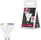 Paulmann standaard 230 v smart home zigbee 3.0 led-reflector gu10 350lm 4,8w rgbw+ dimbaar wit mat