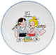 Blond amsterdam , sushi: bord 18 cm stick together