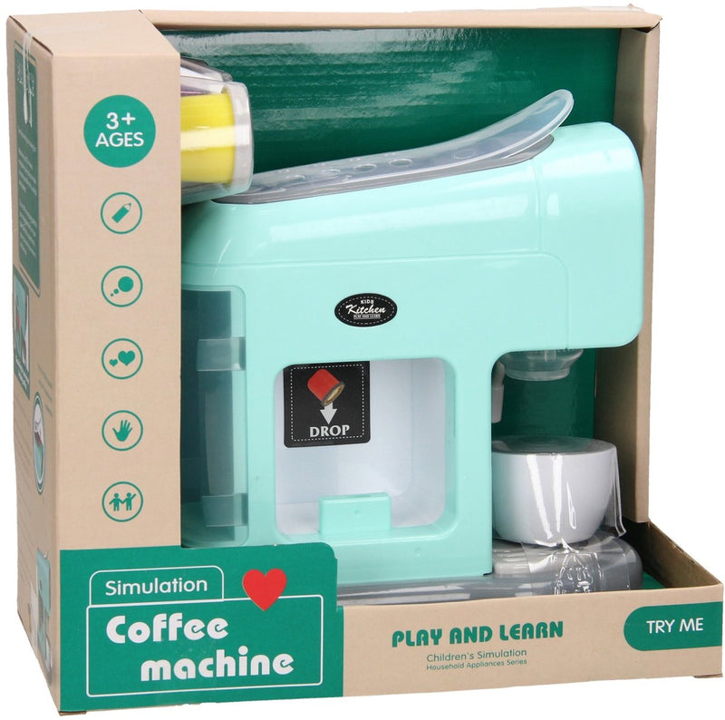 Load image into Gallery viewer, Lobbes speelgoed bv speelgoed koffiemachine met cups
