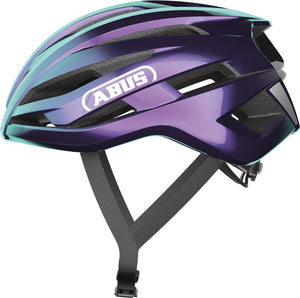 Abus fietshelm stormchaser ace flip flop purple s - 51-55 cm - paars - geschikt voor gebruik op racefietsen - gravelbikes - 200 g