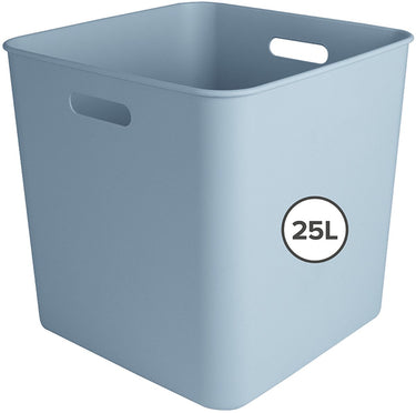 Sunware sigma home cube box 25l - 31.8x31.8x31.1 cm - blauw