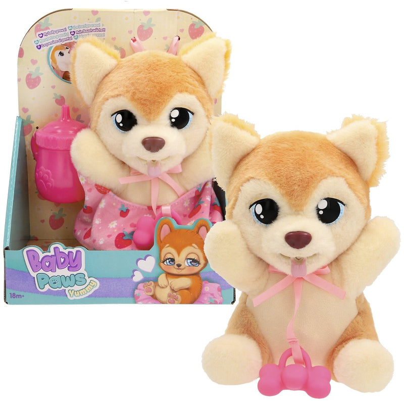 Load image into Gallery viewer, Imc toys baby paws yummy shiba inu knuffel - 20cm
