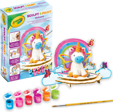 Crayola - hobbypakket - klein je eigen eenhoorn - zelfhardende boetseerklei - voor kinderen