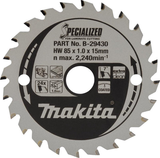 Makita b-29430 cirkelzaagblad laminaat
