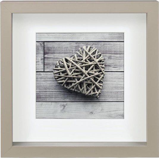 Hama fotolijst - scala - 23 x 23 cm - taupe