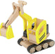 Tidlo houten graafmachine